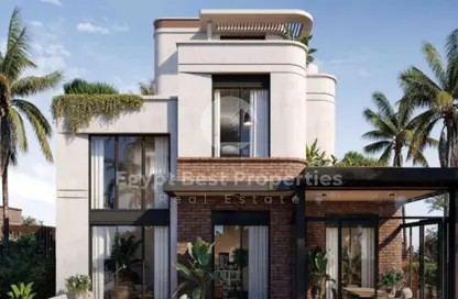 Townhouse - 3 Bedrooms - 3 Bathrooms for sale in Crescent Walk - 5th Settlement Compounds - The 5th Settlement - New Cairo City - Cairo