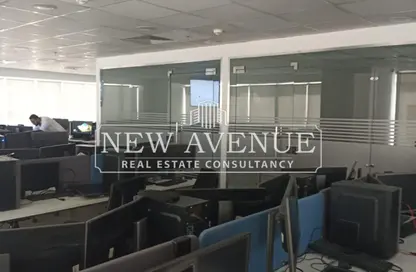 Office Space - 7+ Bedrooms - 2 Bathrooms for rent in Bank Center Street - South Teseen St. - The 5th Settlement - New Cairo City - Cairo