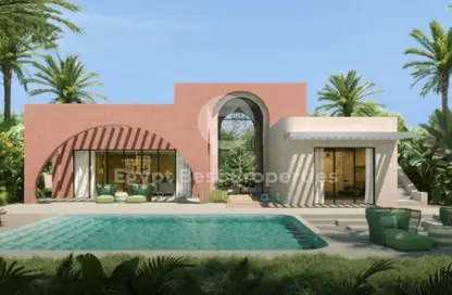 منزل مزدوج - 4 غرف نوم - 5 حمامات للبيع في أوجامي - راس الحكمة - الساحل الشمالي