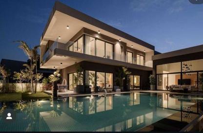 Villa - 5 - 5 for sale in Palm Hills October - Cairo Alexandria Desert Road - 6 October City - Giza
