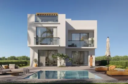 فيلا - 6 غرف نوم - 6 حمامات للبيع في كي أوف جرينز - مدينة زايد الجديدة - الشيخ زايد - الجيزة