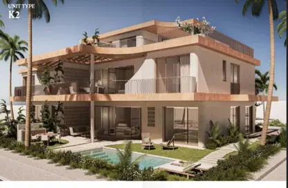 Chalet - 2 Bedrooms - 2 Bathrooms for sale in Ramla - Ras Al Hekma - North Coast