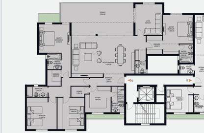 (بنتهاوس  (روف - 4 - 5 للبيع في أو ويست - كمبوندات 6 أكتوبر - مدينة 6 أكتوبر - الجيزة