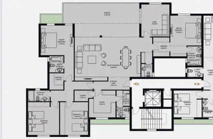Penthouse - 4 Bedrooms - 5 Bathrooms for sale in O West - 6 October Compounds - 6 October City - Giza