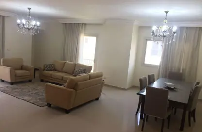 Apartment - 3 Bedrooms - 3 Bathrooms for rent in Al Katameya Plaza - The 1st Settlement - New Cairo City - Cairo