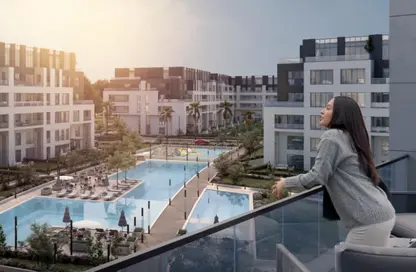 Apartment - 3 Bedrooms - 2 Bathrooms for sale in AlKarma Kay - Sheikh Zayed Compounds - Sheikh Zayed City - Giza