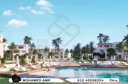 Chalet - 2 Bedrooms - 3 Bathrooms for sale in Hacienda Waters - Qesm Ad Dabaah - North Coast
