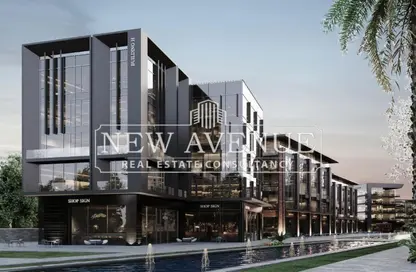 Office Space - 3 Bedrooms - 1 Bathroom for sale in The Waterway View - 90 Street - The 5th Settlement - New Cairo City - Cairo