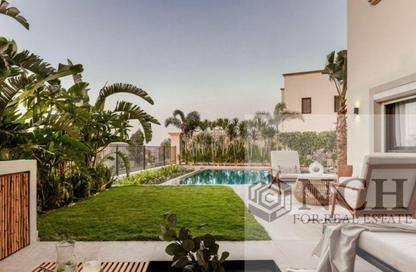 Twin House - 3 Bedrooms - 3 Bathrooms for rent in Levana - Uptown Cairo - Mokattam - Cairo