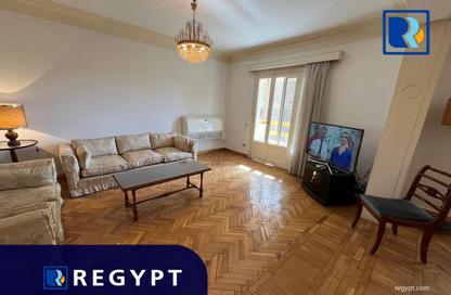 Apartment - 2 Bedrooms - 2 Bathrooms for rent in Taha Hussein St. - Zamalek - Cairo