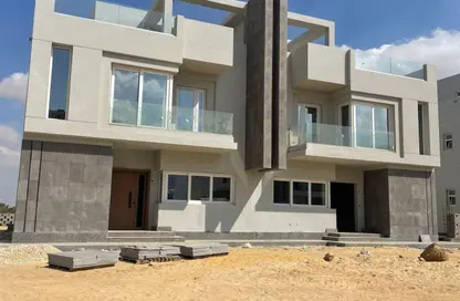 Twin House - 5 Bedrooms - 5 Bathrooms for sale in V Levels - Sheikh Zayed Compounds - Sheikh Zayed City - Giza