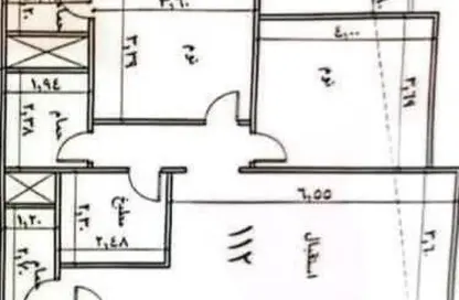 شقة - 2 غرف نوم - 3 حمامات للبيع في البوابة الاولي - خوفو - حدائق الاهرام - الجيزة