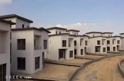 Twin House - 5 Bedrooms - 4 Bathrooms for sale in Creek Town - The 1st Settlement - New Cairo City - Cairo