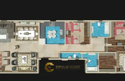 شقة - 3 غرف نوم - 3 حمامات للبيع في لومين هايتس - كمبوندات الشيخ زايد - الشيخ زايد - الجيزة