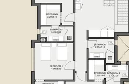 Duplex - 4 Bedrooms - 5 Bathrooms for sale in New Giza - Cairo Alexandria Desert Road - 6 October City - Giza