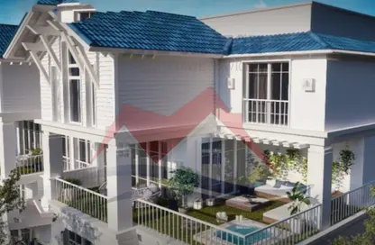 iVilla - 3 Bedrooms - 3 Bathrooms for sale in Mountain View iCity October - 6 October Compounds - 6 October City - Giza