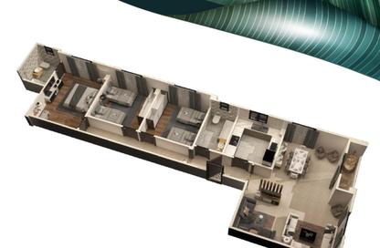Apartment - 3 Bedrooms - 2 Bathrooms for sale in Bait Alwatan - The 5th Settlement - New Cairo City - Cairo