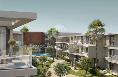 شقة - 2 غرف نوم - 2 حمامات للبيع في هيلز أوف وان - مدينة زايد الجديدة - الشيخ زايد - الجيزة