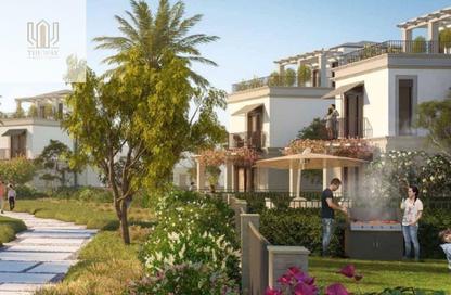 Townhouse - 3 Bedrooms - 4 Bathrooms for sale in Belle Vie - New Zayed City - Sheikh Zayed City - Giza