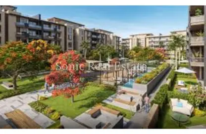 Apartment - 4 Bedrooms - 3 Bathrooms for sale in Palm Hills New Cairo - 5th Settlement Compounds - The 5th Settlement - New Cairo City - Cairo