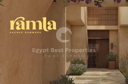 Chalet - 3 Bedrooms - 3 Bathrooms for sale in Ramla - Ras Al Hekma - North Coast
