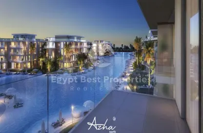 Chalet - 2 Bedrooms - 2 Bathrooms for sale in Azha North - Ras Al Hekma - North Coast