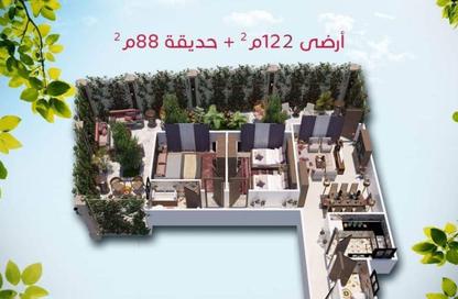 Apartment - 2 - 2 for sale in Bait Alwatan - The 5th Settlement - New Cairo City - Cairo