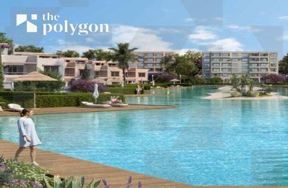 Chalet - 3 Bedrooms - 3 Bathrooms for sale in Hacienda Waters - Qesm Ad Dabaah - North Coast