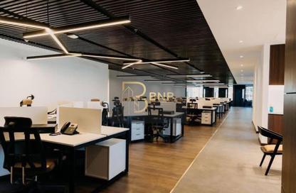 Office Space - Studio - 3 Bathrooms for rent in Cairo Festival City - North Investors Area - New Cairo City - Cairo