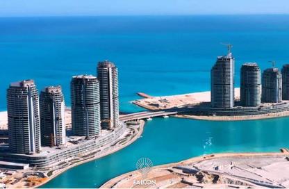 Apartment - 2 Bedrooms - 2 Bathrooms for sale in Latin District - New Alamein City - Al Alamein - North Coast Apartment - 2 Bedrooms - 2 Bathrooms for sale in Latin District - New Alamein City - Al Alamein - North Coast