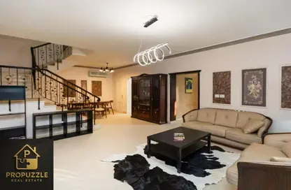 Twin House - 4 Bedrooms - 4 Bathrooms for rent in El Rehab Extension - Al Rehab - New Cairo City - Cairo