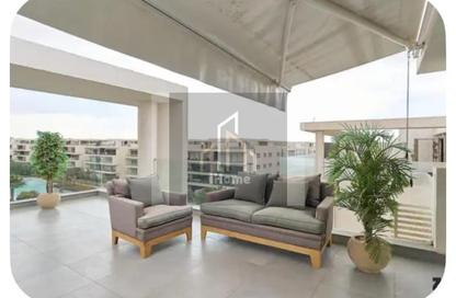 Penthouse - 4 - 4 for rent in Lake View Residence - 5th Settlement Compounds - The 5th Settlement - New Cairo City - Cairo