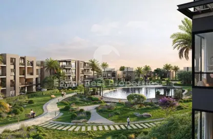 شقة - 2 غرف نوم - 3 حمامات للبيع في نيو جيزة - طريق مصر اسكندرية الصحراوي - مدينة 6 أكتوبر - الجيزة