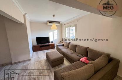 Penthouse - 2 Bedrooms - 2 Bathrooms for rent in Street 204 - Degla - Hay El Maadi - Cairo