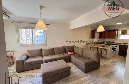 (بنتهاوس  (روف - 2 غرف نوم - 2 حمامات للايجار في شارع 204 - دجلة - حي المعادي - القاهرة