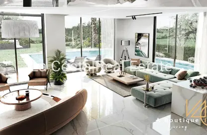 فيلا - 5 غرف نوم - 7 حمامات للبيع في فى40 - شارع التسعين الشمالي - التجمع الخامس - مدينة القاهرة الجديدة - القاهرة