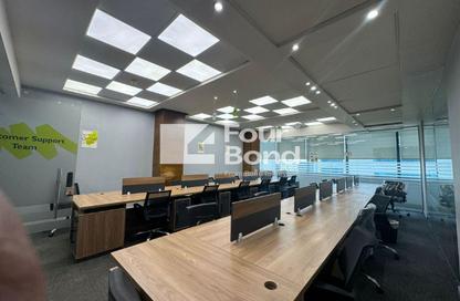 Office Space - Studio - 2 Bathrooms for rent in Bank Center Street - South Teseen St. - The 5th Settlement - New Cairo City - Cairo