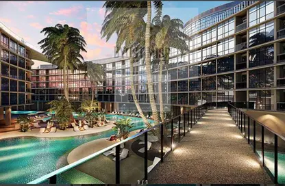 Hotel Apartment - 1 Bedroom - 2 Bathrooms for sale in Moon Residences - Fifth Square - The 5th Settlement - New Cairo City - Cairo