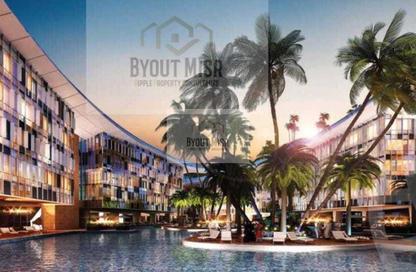 Hotel Apartment - 1 Bedroom - 2 Bathrooms for sale in Moon Residences - Fifth Square - The 5th Settlement - New Cairo City - Cairo