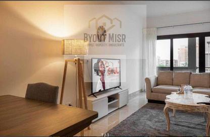 Hotel Apartment - 1 Bedroom - 2 Bathrooms for sale in Moon Residences - Fifth Square - The 5th Settlement - New Cairo City - Cairo
