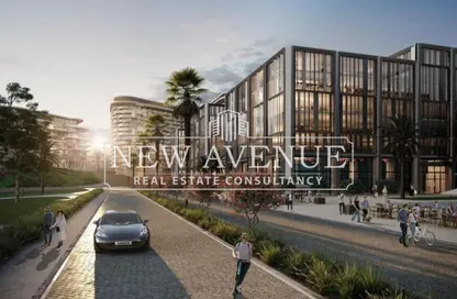 Office Space - 2 Bedrooms - 2 Bathrooms for sale in One Ninety Mall - South Teseen St. - The 5th Settlement - New Cairo City - Cairo