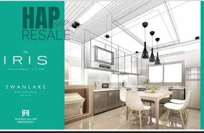 شقة - 3 غرف نوم - 3 حمامات للبيع في سوان ليك ريزيدنس - كمبوندات التجمع الخامس - التجمع الخامس - مدينة القاهرة الجديدة - القاهرة