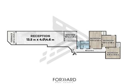 Apartment - 3 Bedrooms - 2 Bathrooms for sale in Mohamed Fawzy Moaz St. - Smouha - Hay Sharq - Alexandria Apartment - 3 Bedrooms - 2 Bathrooms for sale in Mohamed Fawzy Moaz St. - Smouha - Hay Sharq - Alexandria