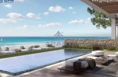 Chalet - 3 Bedrooms - 4 Bathrooms for sale in Azha North - Ras Al Hekma - North Coast