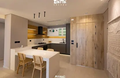 شاليه - 2 غرف نوم - 2 حمامات للبيع في بوهو - العين السخنة - السويس