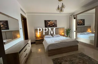Duplex - 2 Bedrooms - 3 Bathrooms for rent in Porto New Cairo - 5th Settlement Compounds - The 5th Settlement - New Cairo City - Cairo