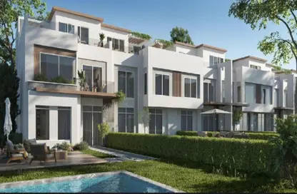 منزل مزدوج - 5 غرف نوم - 4 حمامات للبيع في زايد ديونز - الحي السادس - الشيخ زايد - الجيزة