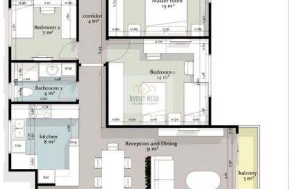 Apartment - 3 - 2 for sale in Sodic East - 6th District - New Heliopolis - Cairo Apartment - 3 - 2 for sale in Sodic East - 6th District - New Heliopolis - Cairo