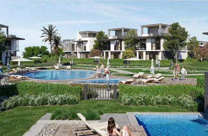 Villa - 3 Bedrooms - 3 Bathrooms for sale in Hood 1 St. - Green Belt - 6 October City - Giza