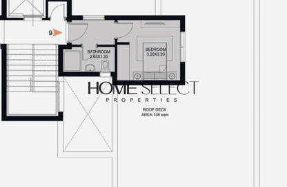 Roof - 1 Bedroom - 1 Bathroom for rent in O West - 6 October Compounds - 6 October City - Giza